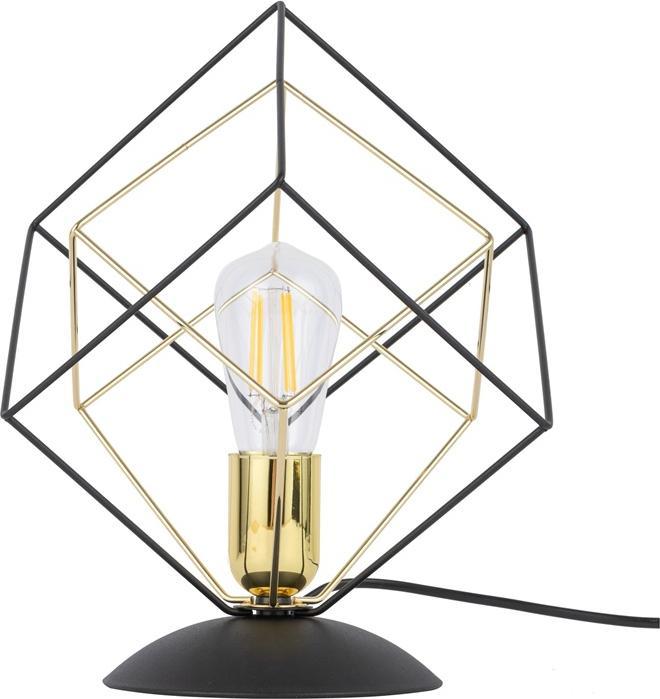Actual product image TK Lighting TABLE LAMP ALAMBRE E27 5450 BLACK/GOLD