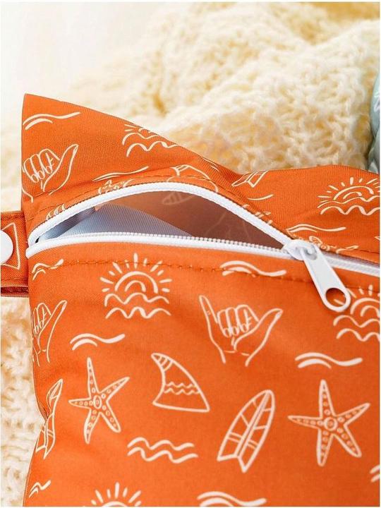 Image du produit ASMI Lot de 2 sacs à couches Wetbag 25x35 cm
