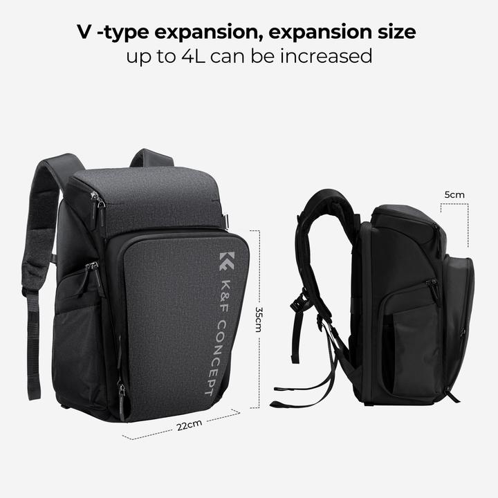 Image du produit K&F Concept Alpha Air (Sac à dos photo, 23 l)