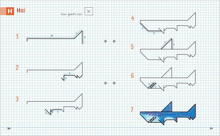 Actual product image I draw my ABC of animals on check paper. Just draw and learn letters. A