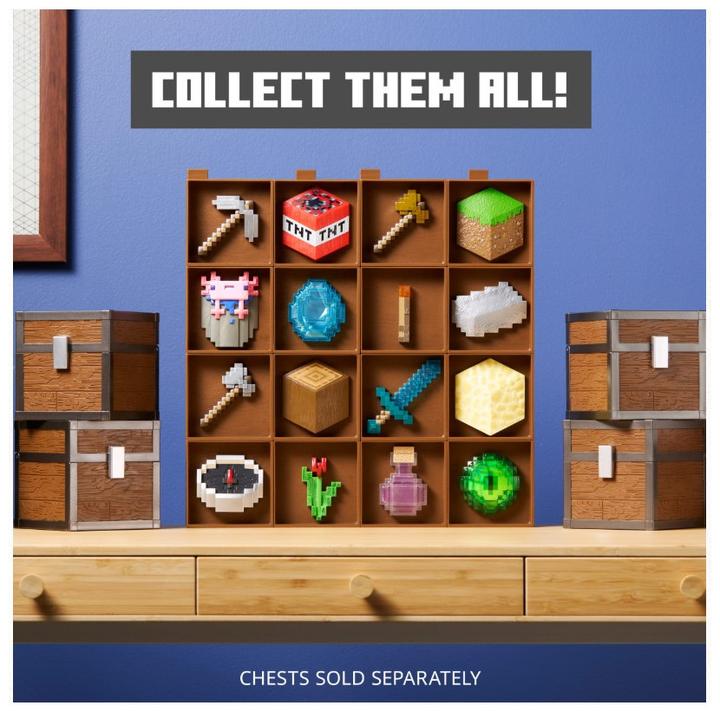 Actual product image Noble Collection Minecraft Loot Chest Forest 10 cm