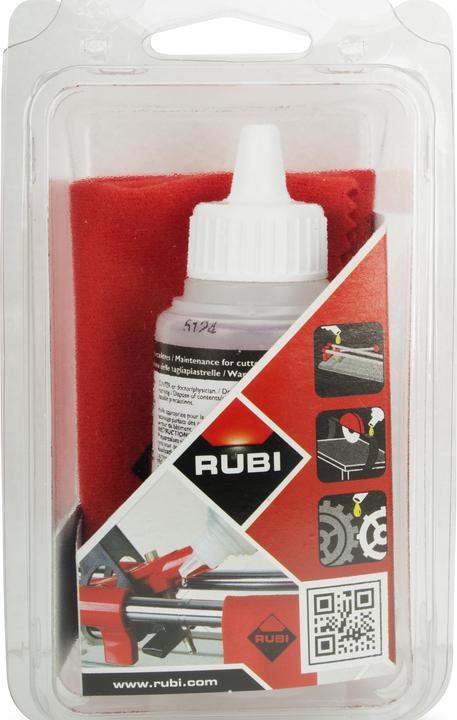 Actual product image Rubi A set for maintaining the guides of tile cutters