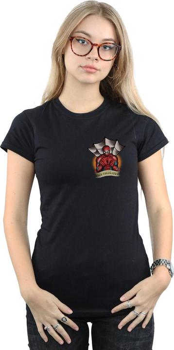 Produktbild SpiderMan Tattoo Breast Print TShirt (M)