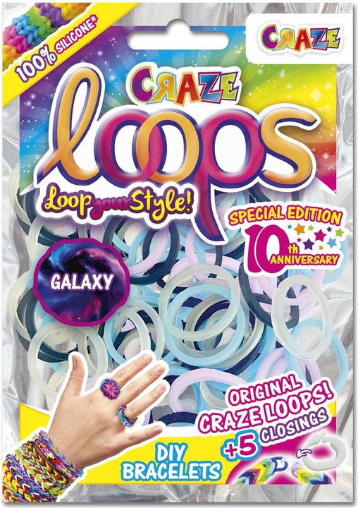 Actual product image Craze Loops - 100 Loops Bag ass.