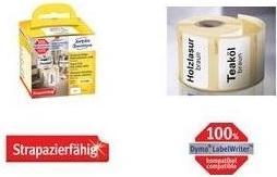 Productafbeelding Avery Duurzame rollabels, 59 x 102 mm hechten stevig aan moeilijke oppervlakken, wa