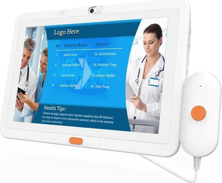 Productafbeelding Allnet medische poe tablet 10 inch met rk3288 android 10 2gb/32gb (10", 32 GB, Zwart)