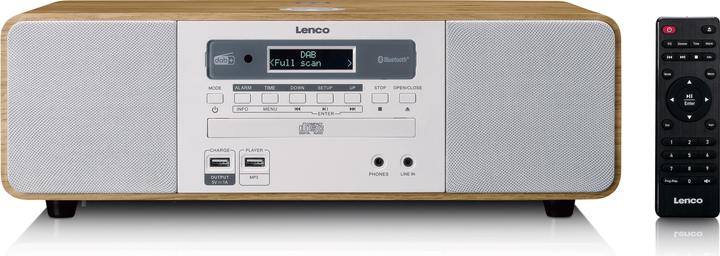 Immagine prodotto Lenco DAR-251WDWH (DAB, FM, Bluetooth)