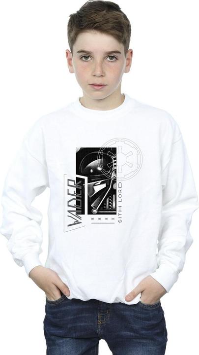 Actual product image Star Wars Boys Obi-Wan Kenobi Sith SciFi Collage Sweatshirt (128)