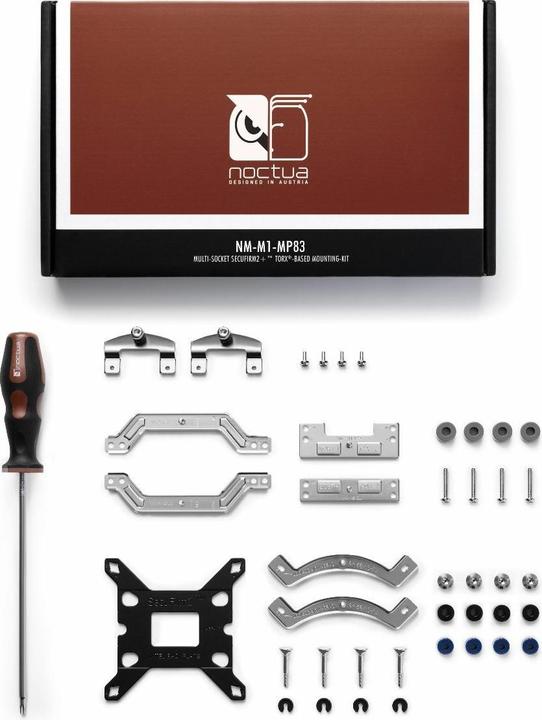 Noctua NM-M1-MP83, fixation/montage (argent) (260 mm)