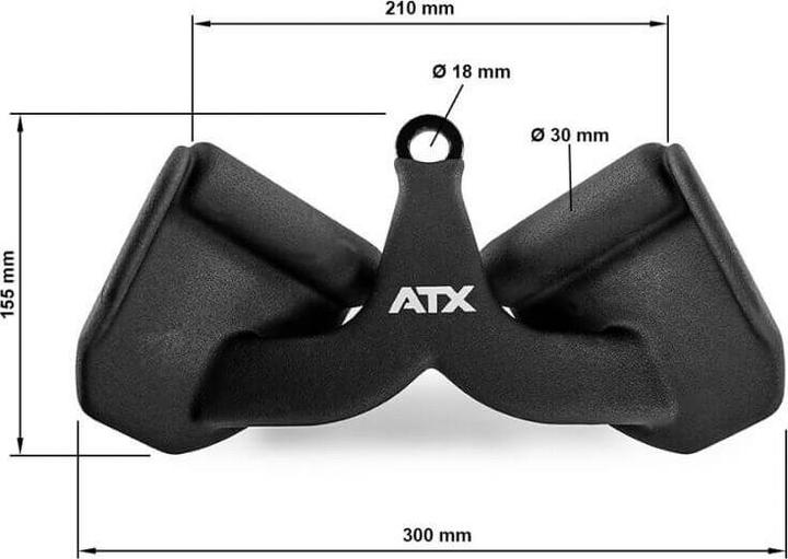 Produktbild ATX Foam Grip - Rudergriff eng 20 cm - inside