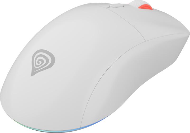 Actual product image Genesis Mysz Mysz Dla Graczy Zircon Xiii Custom Bezprzewodowa 26000dpi Biała Gamingowa (Cable)