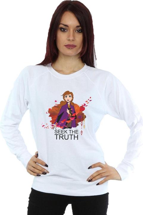 Actual product image Disney Womens/Ladies Frozen 2 Anna Seek The Truth Wind Sweatshirt (M)