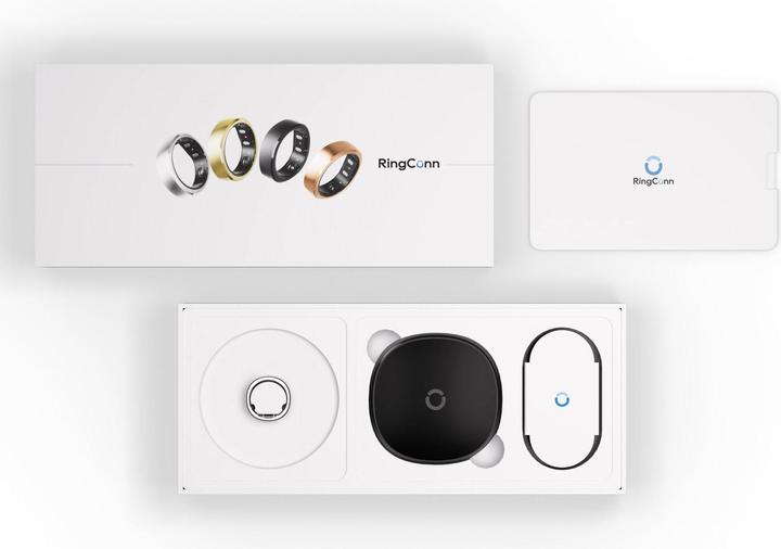 Productafbeelding RingConn Smart Ring (Gen2) (11, Zilver)