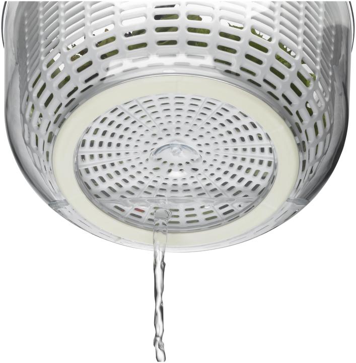 Actual product image Silit Salad spinner plastic dishwasher safe 25cm white