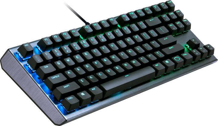 Produktbild Cooler Master Gaming CK530 keyboard USB QWERTY US English Black, Stainless steel (US, Kabelgebunden)