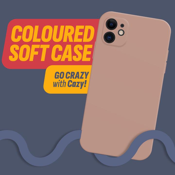 Produktbild Cazy Silikon Hülle Kompatibel mit iPhone 11 - Soft TPU Schutz -