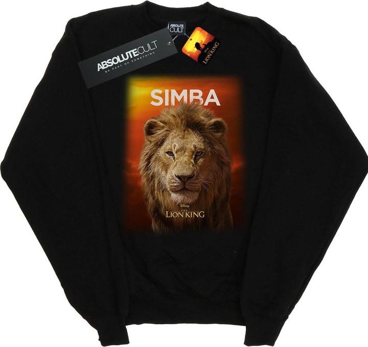 Produktbild Disney The Lion King Movie Adult Simba Poster Sweatshirt (XL)