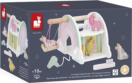 Actual product image Janod Unicorn The House