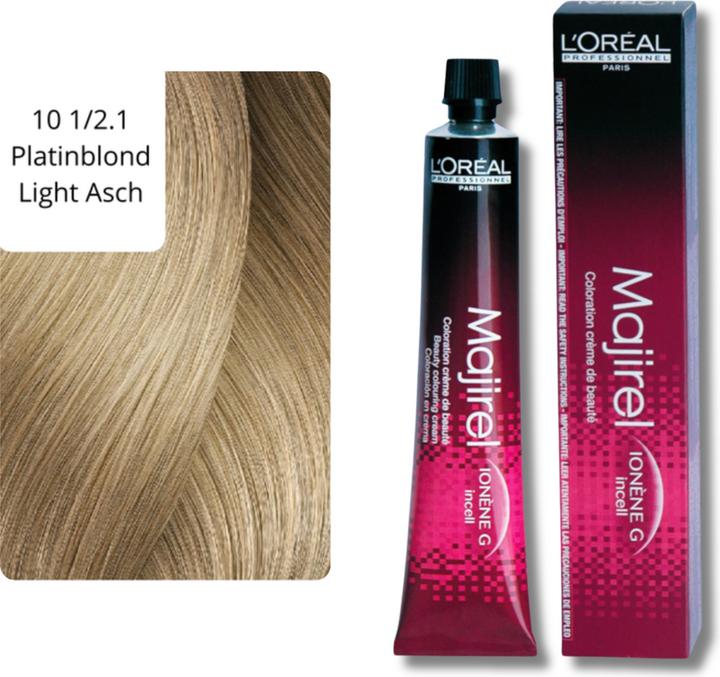 Produktbild L'Oréal Professionnel Majirel (10 1, 2.1 Platinblond Light Asch)