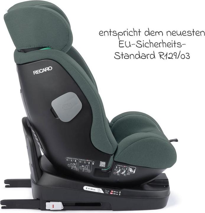 Actual product image RECARO Salia 125 Kid Reboard child seat (61-125 cm) (Reboarder, ECE R129/i-Size Standard)