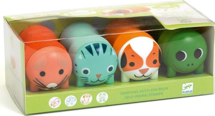 Image du produit Djeco Tampon encreur pour jeunes enfants Animaux de jardin