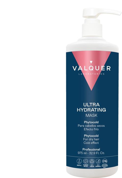 Actual product image Valquer ICE HAIR MASK ULTRA HYDRATING 1000ml (1000 ml)