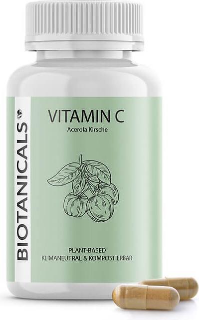 Actual product image Biotanicals Vitamin C 120 capsules (120 Piece, Capsules, 94 g)