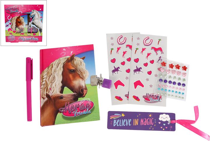 Sombo Journal intime Cheval 12x17cm