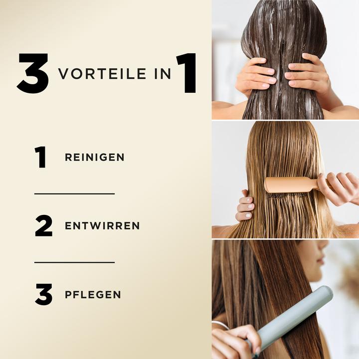 Image du produit Pantene Pro-V Glatt & Seidig 3 in 1 (250 ml, Shampoing liquide)