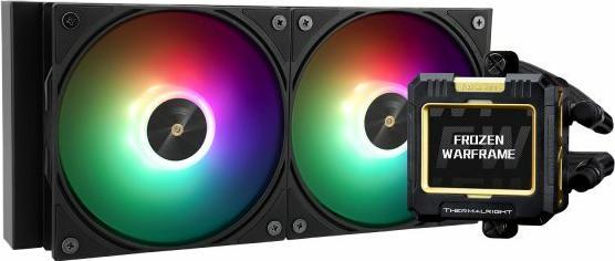 Immagine prodotto Thermalright Frozen Warframe 240 Custodia per computer, processore All-in-one liquid cooler 12 cm Nero 1...