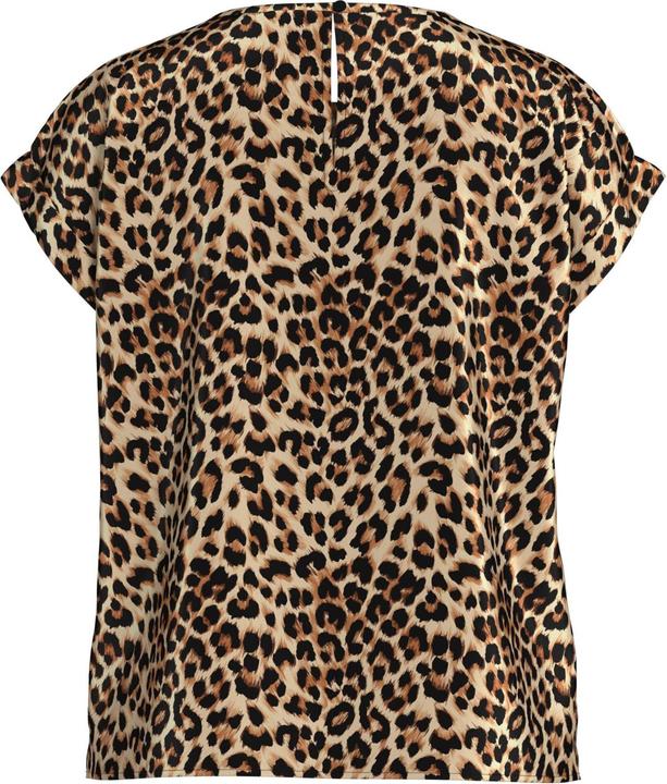 Actual product image Vila Round neck top with short sleeves (36)