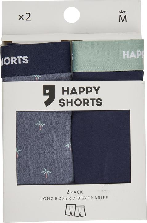 Immagine prodotto Happy shorts Langer Boxer Jersey Boxer Briefs (XXL, Confezione da 2)