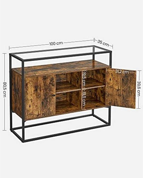 Actual product image Songmics Laura (100 x 35 x 80.5 cm)