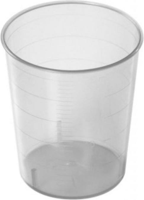 Wiegand Medibecher 25ml transparent waschbar