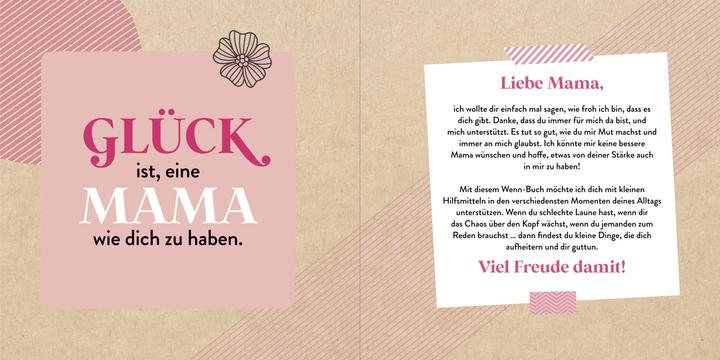 Immagine prodotto Wenn-Buch für die beste Mama der Welt (Tedesco, Casa editrice Groh, 2024)