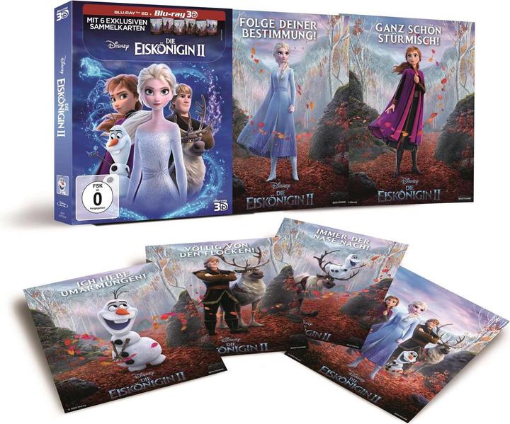 Image du produit Disney La Reine des Glaces 2 - 3D Blu Ray (Blu-ray, 2020)