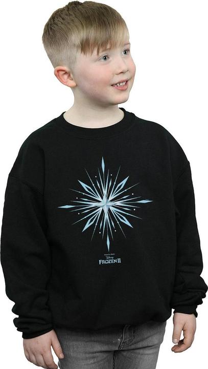 Produktbild Disney Frozen 2 Elsa Signature Snowflake Sweatshirt Jungen (140, 146)
