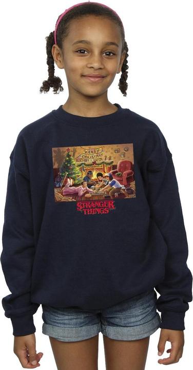 Image du produit Netflix - Sweat STRANGER THINGS CHRISTMAS GATHERING - Fille (140, 146)