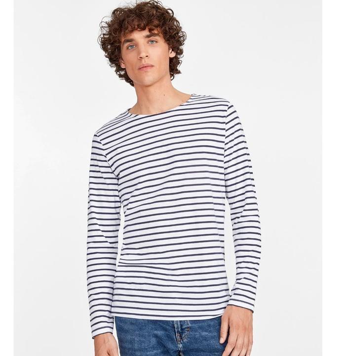 Actual product image Sols Navy TShirt striped long sleeve (XL)