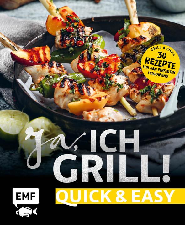 Immagine prodotto Ja, ich grill! – Quick and easy (Tedesco, 2021)