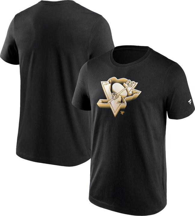 Produktbild Fanatics Chrome Graphic T-Shirt Pittsburgh Penguins black (L)