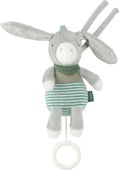 Actual product image Fehn Music box / lullaby 22 cm - Donkey