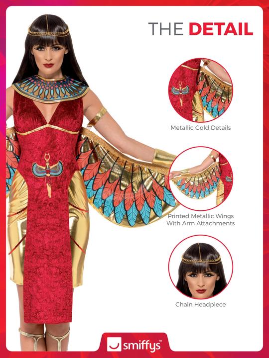 Actual product image Smiffys Egyptian Goddess Costume (M)
