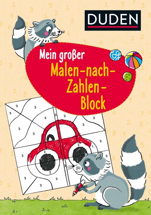 Immagine prodotto Mein grosser Malen-nach-Zahlen-Block (Tedesco, Cristina Marrone, Isabel Grosse Holtforth, 2017)