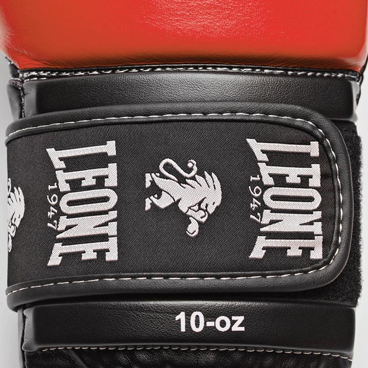 Image du produit Leone Gants de boxe Ambassador Rouge GN207 (10 OZ, 10)