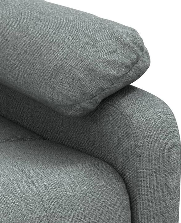 Produktbild VidaXL Massagesessel Fernsehsessel Relaxsessel Liegesessel Dunkelgrau Stoff