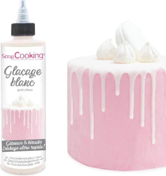 Immagine prodotto ScrapCooking Glassa al cioccolato bianco 130g (1 x)