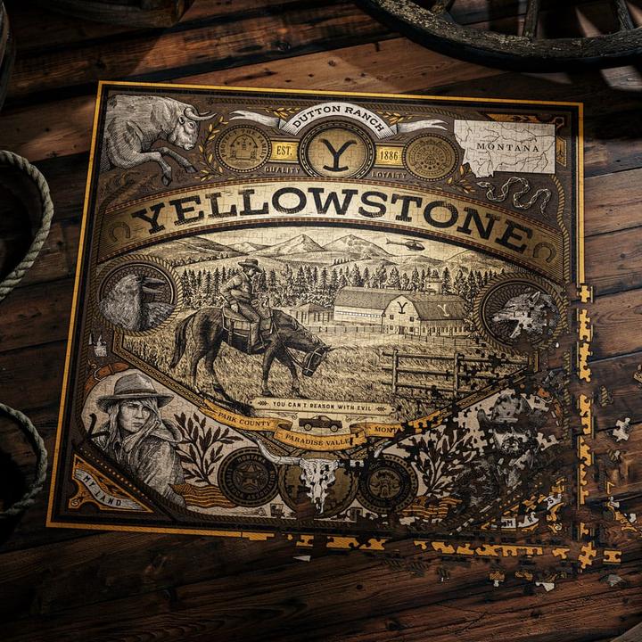Immagine prodotto Theory11 Yellowstone Multi-Dimensionales Puzzle (1000 Teile) (1000 pezzi)