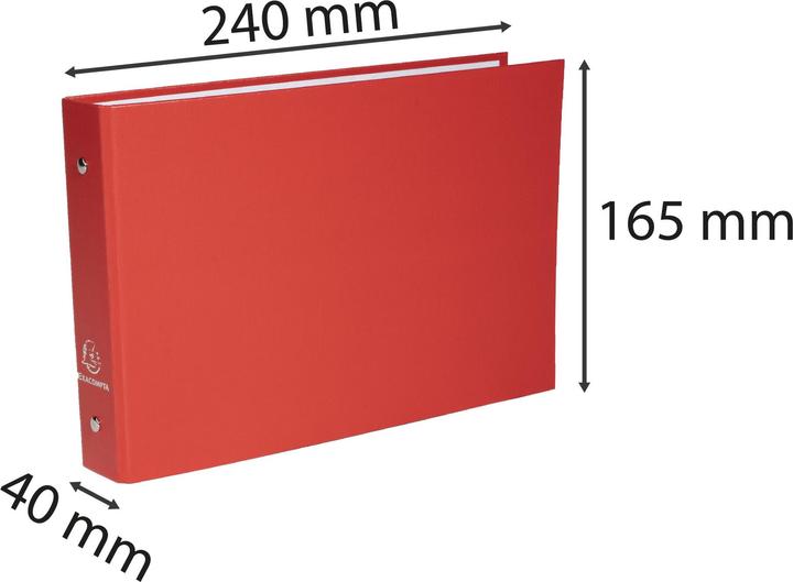 Immagine prodotto Exacompta Raccoglitori ad anelli (A5, 40 mm, 90 Pezzo/i)