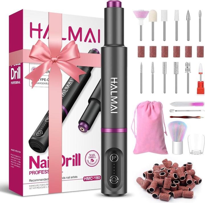Produktbild Halmai Elektrisches Nagelfräser-Set